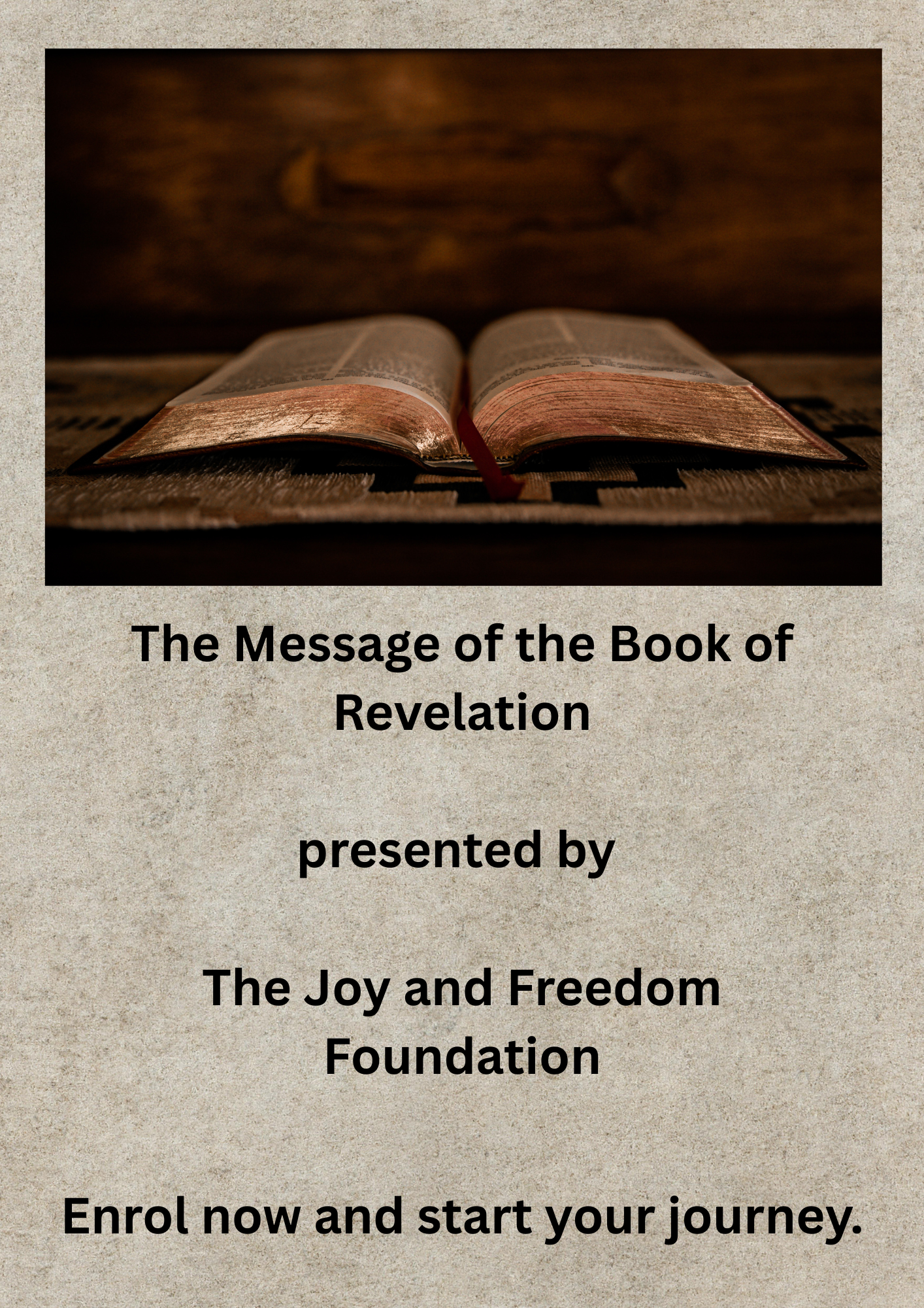 The Message of the Book of Revelation